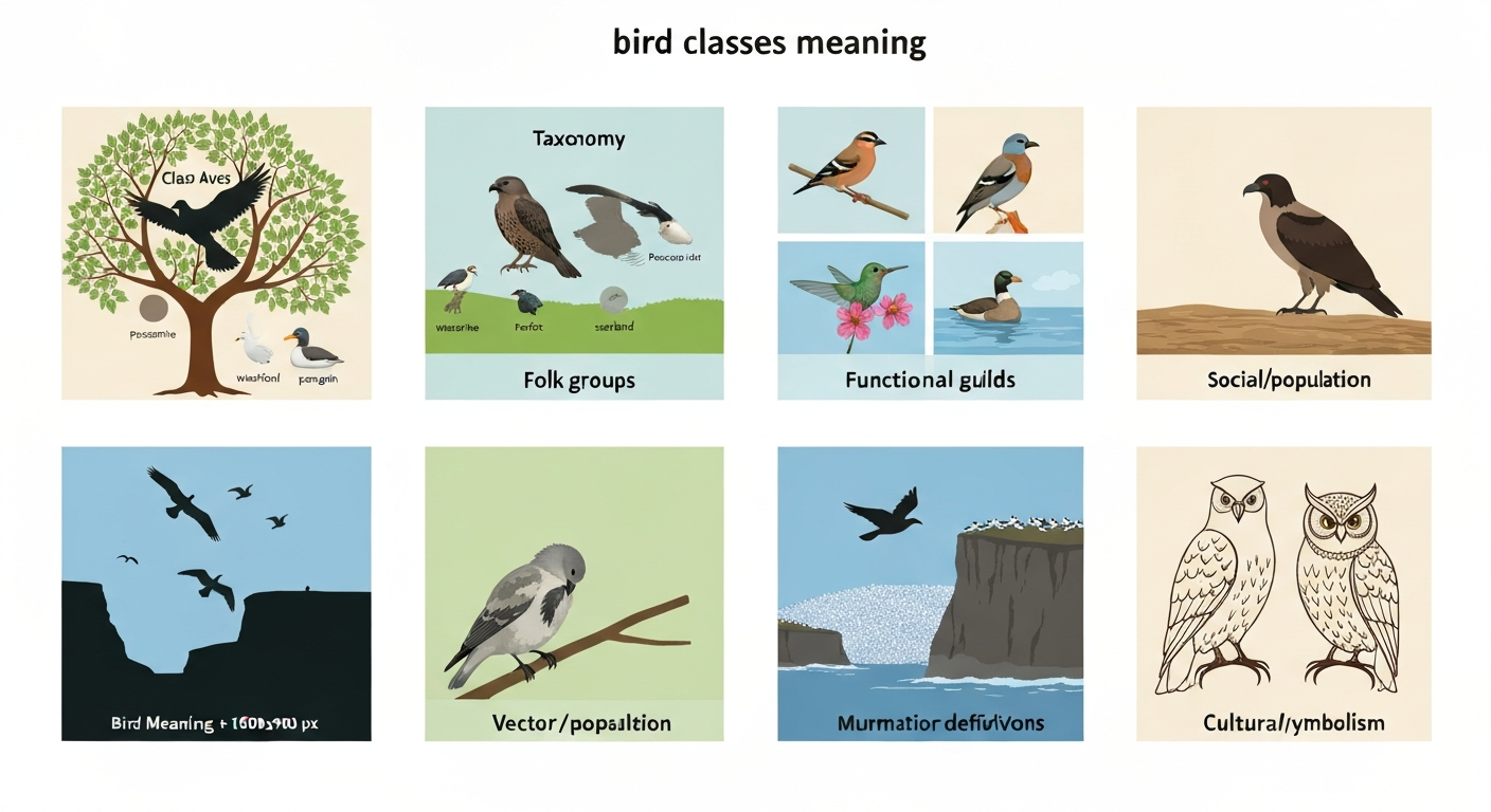Bird Classes Meaning: Scientific, Ecological, Cultural Guide